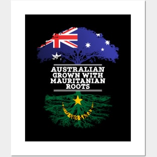 Australian Grown With Mauritanian Roots - Gift for Mauritanian With Roots From Mauritania Posters and Art